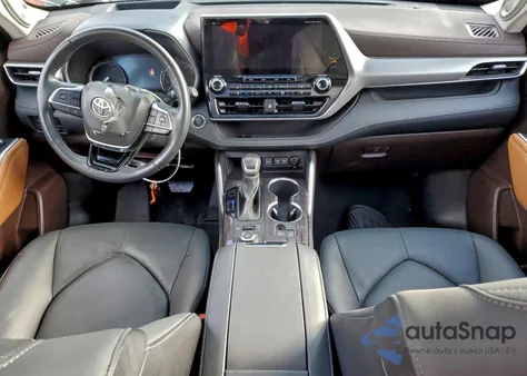 2021 Toyota Highlander Platinum из США, поврежденный, VIN 5TDFZRBHXMS124674